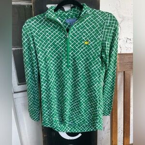 XS Magnolia Lane Masters Collection Half Zip Athleisure Top